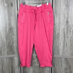 New! Lane Bryant LIVI Active Hot Pink Metro Capri Sweatpants women's 14/16